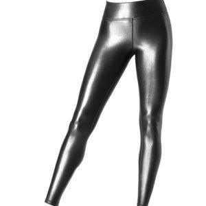 SHINY VARSITY LEGGINGS